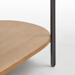 Noční stolek licia 55 x 65 cm přírodní