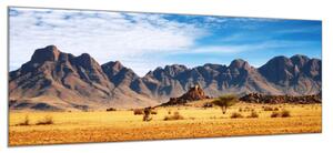 Obraz skleněný skály pouště Namibie - 30 x 60 cm