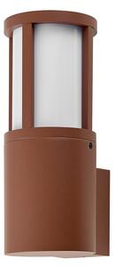 DEKOLIGHT Venkovní nástěnné svítidlo Facado kulaté, v. 26 cm, 1xE27, 20W, IP65 Barva: Rezavá - opálová