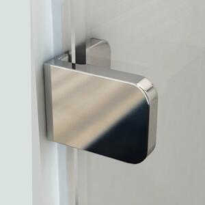 Ravak - Sprchové dveře s pevnou stěnou Brilliant BSDPS-80/80 levá - chrom/transparentní