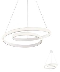 Redo 01-1888 - LED Stm lustr na lanku TORSION LED/29W/230V pr. 55 cm bílá
