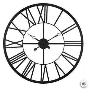 DekorStyle Nástěnné hodiny Luke 96 cm černé