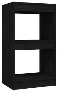 Knihovna Roully - 40x30x71,5 cm | černá