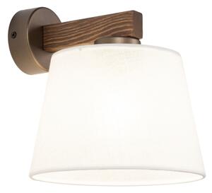 Brilagi - Nástěnná lampa LATTE 1xE27/15W/230V borovice/bílá