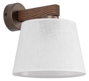 Brilagi - Nástěnná lampa LATTE 1xE27/15W/230V borovice/bílá