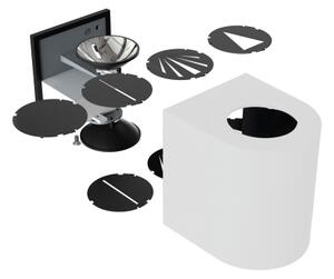 Nordlux - LED Venkovní nástěnné svítidlo CANTO 2xLED/5,5W/230V IP44 šedá