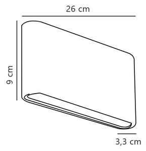 Nordlux - LED Venkovní nástěnné svítidlo KINVER LED/10W/230V IP54 bílá