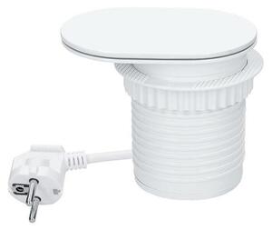 Solight PP124CW-PD20 - Vestavná zásuvka 20W 1Z + USB A+C bílá