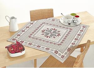 Gobelínový ubrus na stůl Trikot 90x90 cm Chenille IT024 Barva Vícebarevná Rozměry 90x90 cm