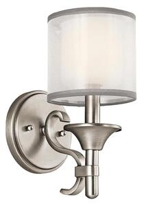 Kichler KL-LACEY1-AP - Nástěnné svítidlo LACEY 1xE14/40W/230V matný chrom
