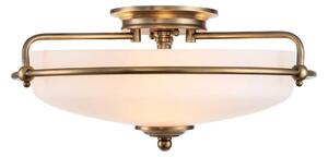 Quoizel QZ-GRIFFIN-F-WS - Stropní svítidlo GRIFFIN 3xE27/60W/230V bronzová