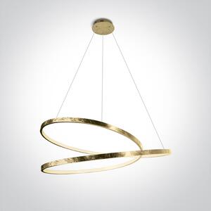ONE-light Luxusní LED lustr Mia 40W 2400lm 3000K mosazný