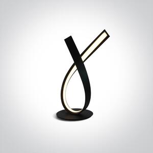 ONE-light LED stolní lampa Ribbon 10W 550lm 3000K IP20 bílá / černá / mosazná Barva výrobku: Černá