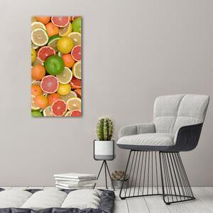 Vertikální Foto obraz na plátně Citrusové ovoce ocv-75213206