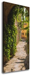 Vertikální Foto obraz na plátně Italské uličky ocv-75452089