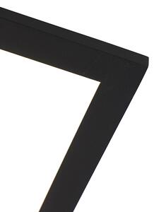Moderní stropní svítidlo černé včetně LED 40 cm - Liv
