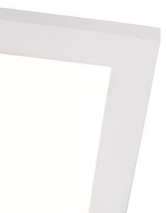 Stropní lampa bílá 40 cm vč. LED 4stupňové stmívatelné - Liv