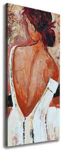 Vertikální Moderní obraz canvas na rámu Žena ocv-76292912