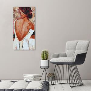 Vertikální Moderní obraz canvas na rámu Žena ocv-76292912