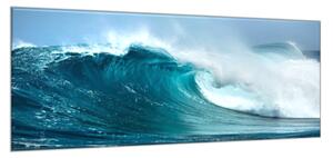 Obraz skleněný mořská vlna - 52 x 60 cm