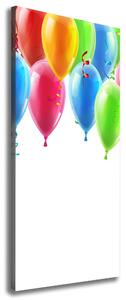 Vertikální Foto obraz na plátně Barevné balony ocv-77215325