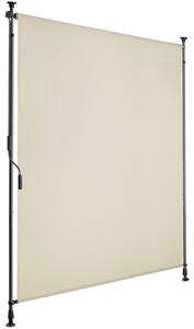 Tectake Markýza Taija s ruční klikou - 120 x 310 cm,béžová