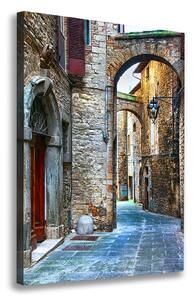 Vertikální Foto obraz na plátně Italské uličky ocv-77570256