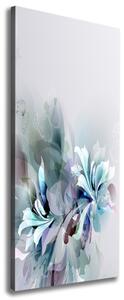 Vertikální Foto obraz na plátně Abstraktní květiny ocv-77524486