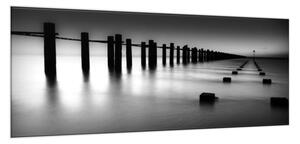 Obraz skleněný hranice Temže a Severního moře - 40 x 60 cm