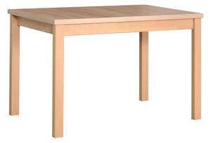 Drewmix Jídelní stůl ALBA 4 + deska stolu bílá, nohy stolu sonoma
