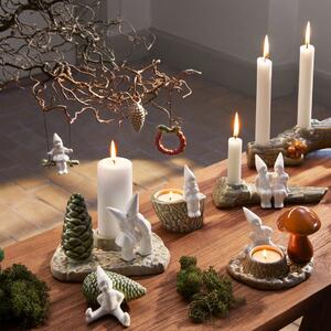 Porcelánová vánoční ozdoba Christmas Tales Pine Cone 6 cm
