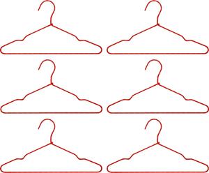 Ramínka na šaty Wire Red – set 6 ks
