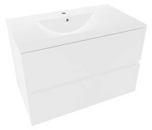Koupelnová skříňka s umyvadlem Naturel Verona 80x50x45,5 cm bílá mat VERONA80BMU3