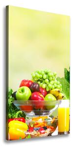 Vertikální Foto obraz na plátně Zelenina a ovoce ocv-78204101