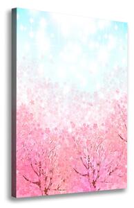Vertikální Foto obraz canvas Květy višně ocv-78464796