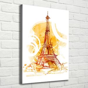 Vertikální Foto obraz na plátně Léto v Paříži ocv-79330242