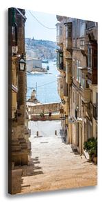 Vertikální Foto obraz na plátně Uličky na Maltě ocv-79351003