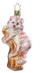 Dům Vánoc Sběratelská skleněná ozdoba na stromeček Kočka Šklíba 11 cm