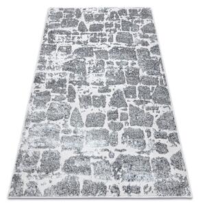 Makro Abra Moderní kusový koberec MEFE 6184 Kámen tmavě šedý Rozměr: 120x170 cm