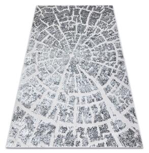 Makro Abra Moderní kusový koberec MEFE 6185 Pařez stromu šedý Rozměr: 140x190 cm