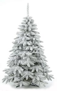 Umělý vánoční stromek smrk, zasněžené 2D jehličí, 120cm