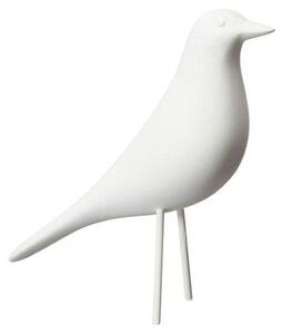 Dekorace bílý ptáček FAGEL- více velikostí Velikost: S