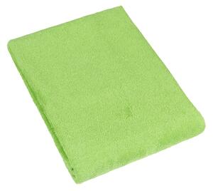 Bellatex Froté plážové osušky 100x150 cm zelená světlá