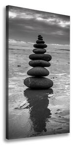 Vertikální Foto obraz na plátně Kamení na pláži ocv-82042722