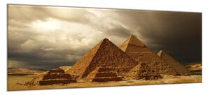 Obraz skleněný Egypt pyramidy - 52 x 60 cm