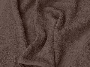 Ručník BASIC MALÝ 40 x 60 cm tmavě hnědý