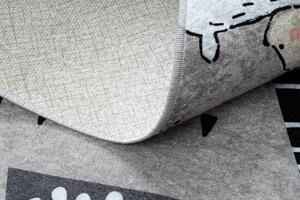 Dywany Łuszczów Dětský kusový koberec Junior 51974.802 Bears grey ROZMĚR: 80x150