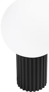 Sollux SL.1716 - Stolní lampa HALO 1xG9/8W/230V pr. 12 cm černá