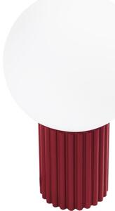 Sollux SL.1751 - Stolní lampa HALO 1xG9/8W/230V pr. 12 cm červená