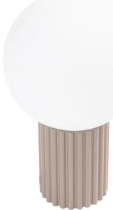 Sollux SL.1746 - Stolní lampa HALO 1xG9/8W/230V pr. 12 cm taupe